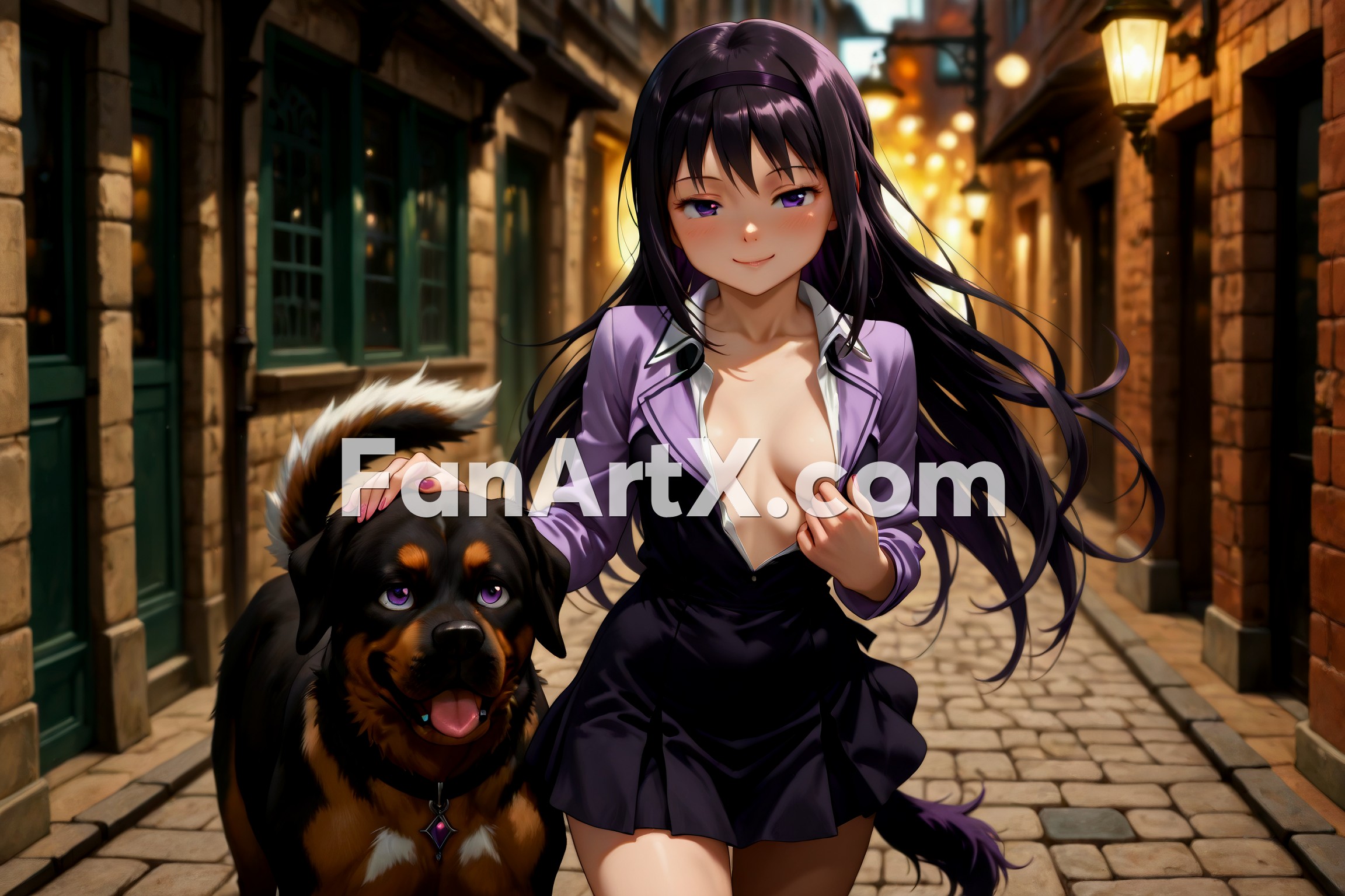 Akemi Homura Puella Magi Madoka Magica Fanart 2934509
